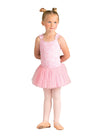 Flutter Sleeve Skirted Leotard