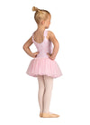 Flutter Sleeve Skirted Leotard