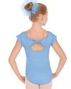 Bow Back Cap Sleeve Leotard