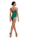 Velvet Scoop Neck Cami Leotard