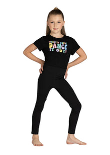  When In Doubt Dance It Out Cropped Shirt