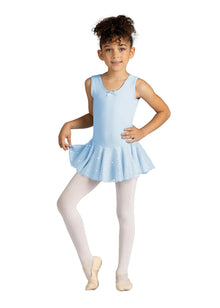  Kids Aurelie Glitter Skirt Tank Dress