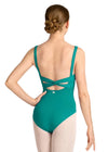Celeste Low Back Printed Leotard
