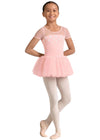 Girls Mirella Kaleidoscope Cap Sleeve Tutu Dress