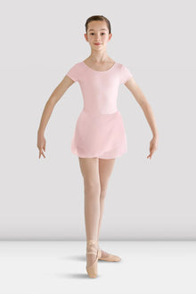  Prisha Short Sleeve Skirted Leotard