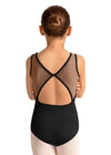 Celestia Boat Neck Printed Leotard