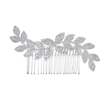 Cascading Vine Leaves Hair Comb