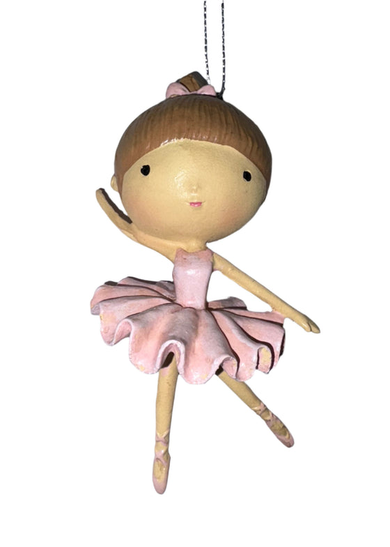 Ballerina Bun Ornament