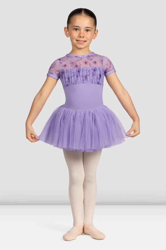Belle Floral Cap Sleeve Tutu Dress