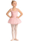 Girls Mirella Celestia Camisole Printed Tutu Dress