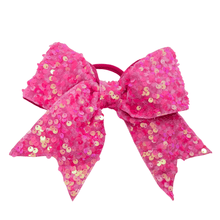  8" Sparkle Sequin Hair Bows
