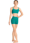 Ladies Mirella Celeste High Waist Printed Short
