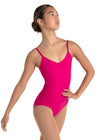 Studio Collection Dual Pinch Camisole Leotard with Princess Seams, Adjustable Straps and Bratek®