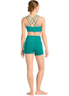Ladies Mirella Celeste High Waist Printed Short