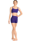 Ladies Mirella Celeste High Waist Printed Short