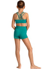 Girls Mirella Celestia High Waist Printed Short