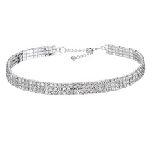  3 Row Flexi-Choker with extender chain