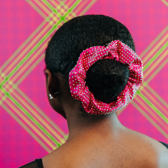 Big Bling Hair Scrunchie
