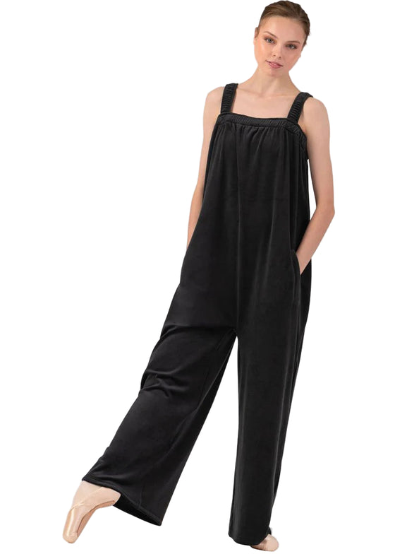 Ladies Isabella Velvet Jumpsuit