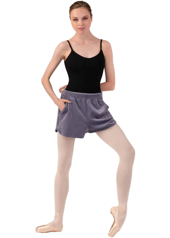 Ladies Debby Velvet Short
