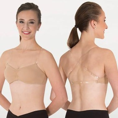 Silky Dance Seamless Clear Back Bra Top : : Clothing