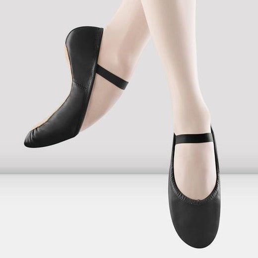 Tween/Adult Black Full-Sole Ballet Shoe