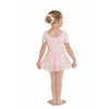 Cotton Short Sleeve Skirted Leotard